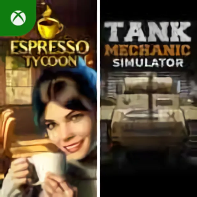 Espresso Tycoon &amp; Tank Mechanic Simulator Xbox