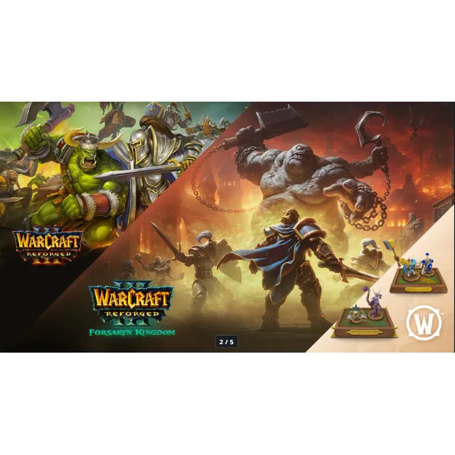 ✅⚡️Warcraft® III Reforged: Forsaken Kingdom⚡️Battle net✅Подарком