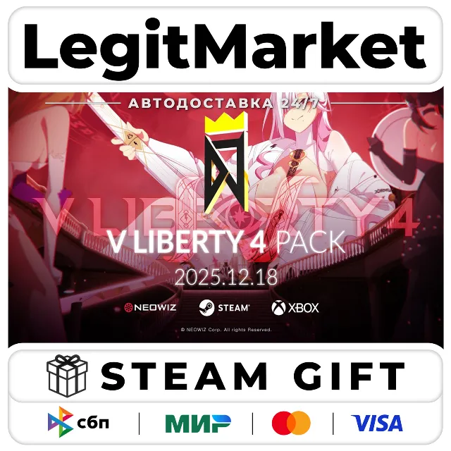 DLC DJMAX RESPECT V - V LIBERTY IV PACK РУ+МИР АВТО
