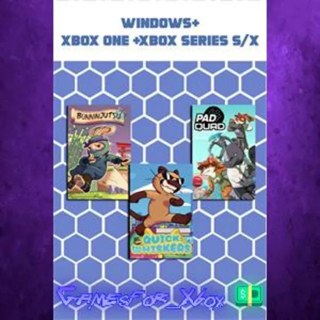 ☀️Pad Quad + Bunninjutsu + Quick Whiskers Bundle XBOX