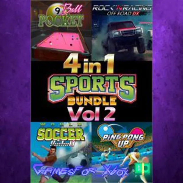☀️4 in 1 Sports Bundle Vol 2 XBOX