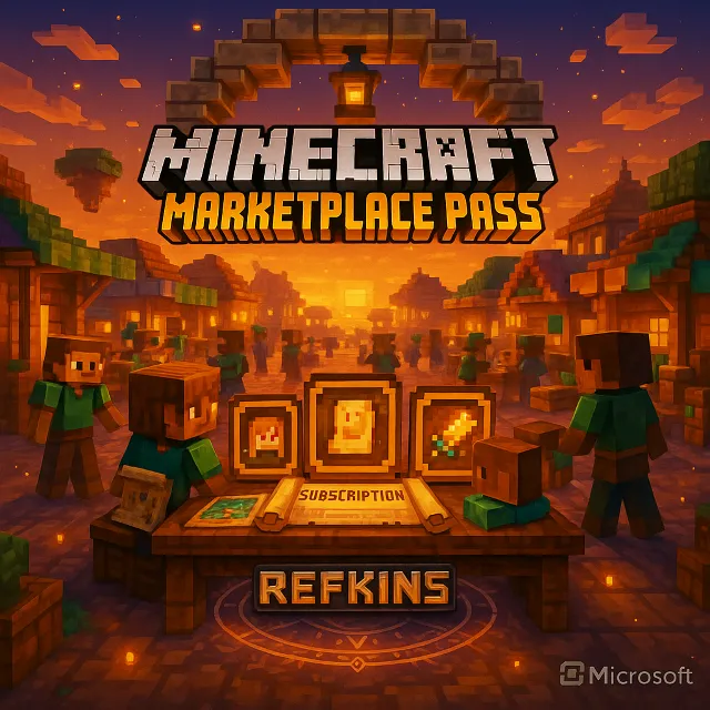 MINECRAFT MARKETPLACE ПОДПИСКА/ПРОДЛЕНИЕ + REALMS PLUS