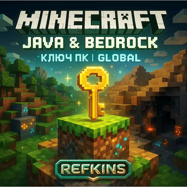 Minecraft: Java &amp; Bedrock 🔑КЛЮЧ ПК | ГЛОБАЛ🌏 ✅ СБП 0%