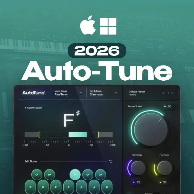 Auto-Tune 2026 [+23 Плагина Antares] Подписка