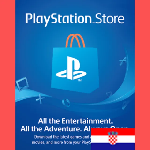 PLAYSTATION ПСН HR 60 EUR КАРТА ПОПОЛНЕНИЯ ХОРВАТИЯ