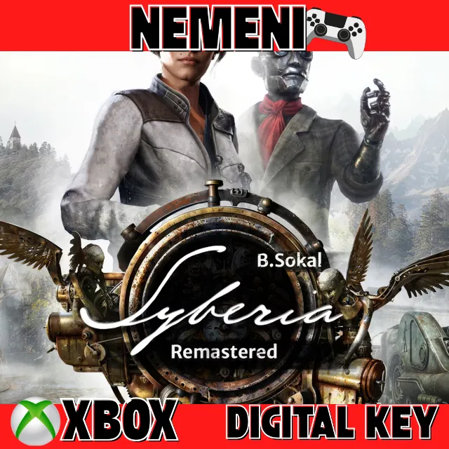 Syberia Remastered Xbox Series S|X + PC КЛЮЧ