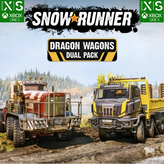✅ SnowRunner - Dragon Wagons Dual Pack XBOX ONE SERIES X|S Ключ Сразу