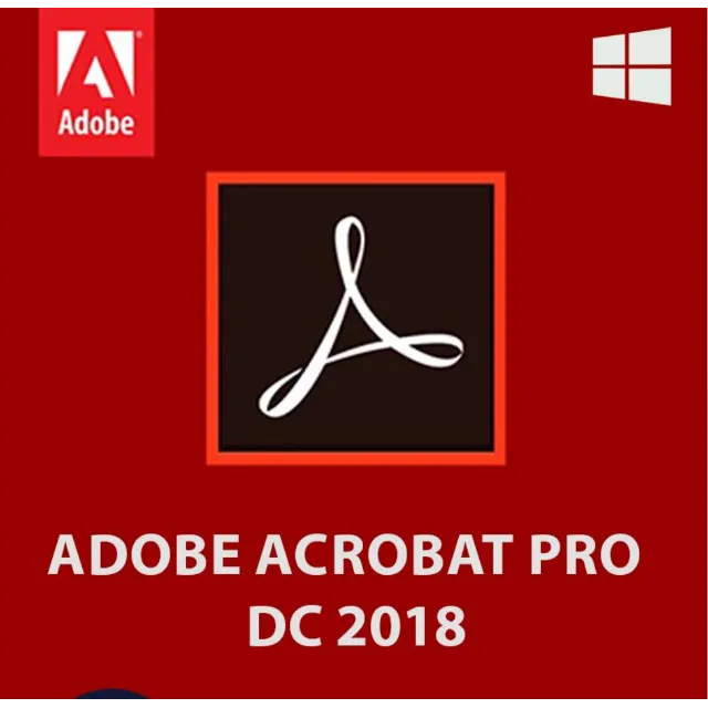 Adobe Acrobat Pro 2018 Windows 1 устройство пожизненно