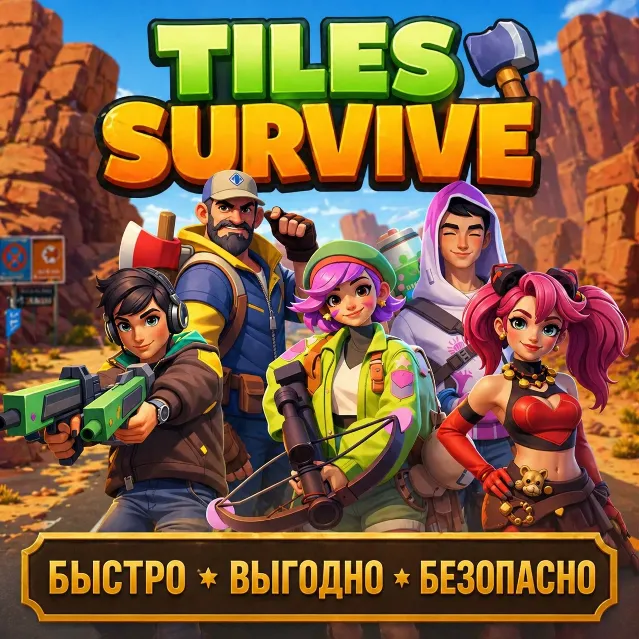 TILES SURVIVE ПУТЕВЫЕ ТОЧКИ БЫСТРАЯ ДОСТАВКА