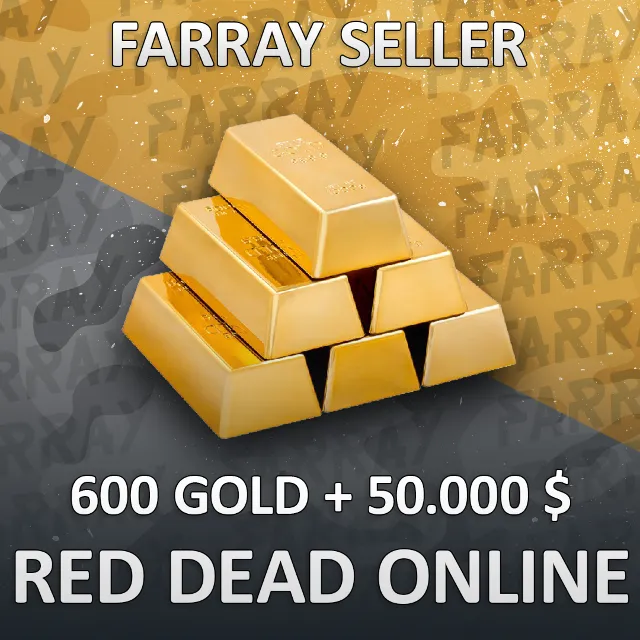 RDO • 600 GOLD + 50.000 $ RED DEAD ONLINE RDR2