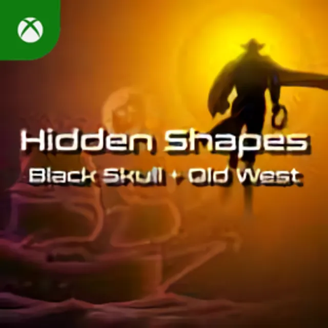 Hidden Shapes: Black Skull + Old West Xbox