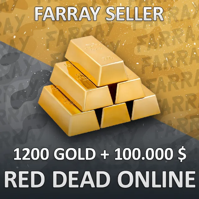RDO • 1200 GOLD + 100.000 $ RED DEAD ONLINE RDR2