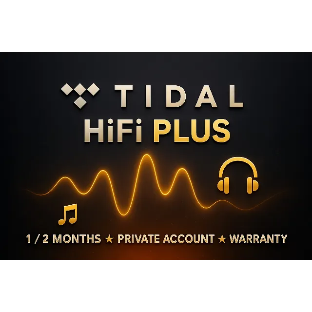 🎧🎵TIDAL HiFi PLUS СЧЕТ★⏳🎵 1МЕСЯЦА ★ГАРАНТИЯ💥 💯