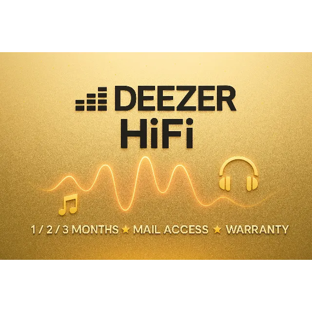 🎵🎧ДОСТУПК ПОЧТЕ DEEZERHI-FI НА1/3МЕСЯЦЕВ★ГАРАНТИЯ💥💯