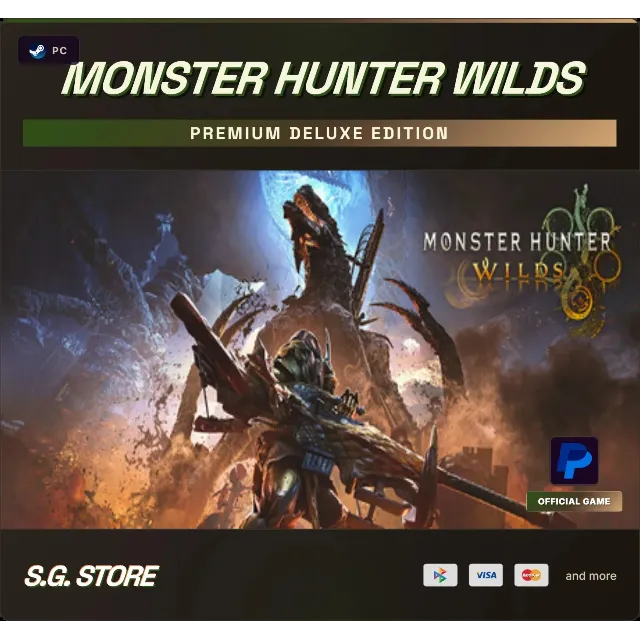 💛 Monster Hunter Wilds Premium Deluxe Edition Steam Offline