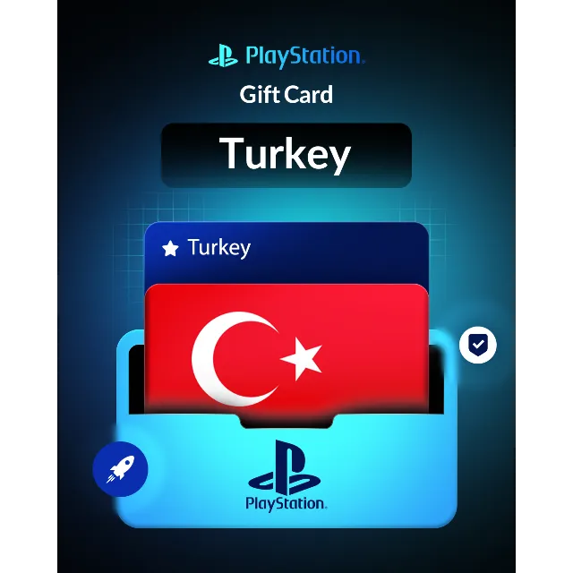 Подарочная карта PlayStation PSN в Турции на 250 турецк