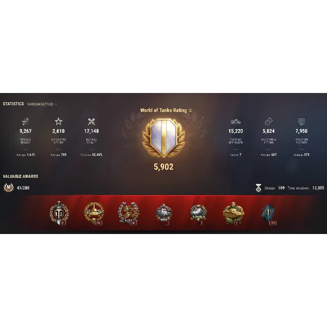 WOT NA • 159 tanks • 59 Top • 96 premium