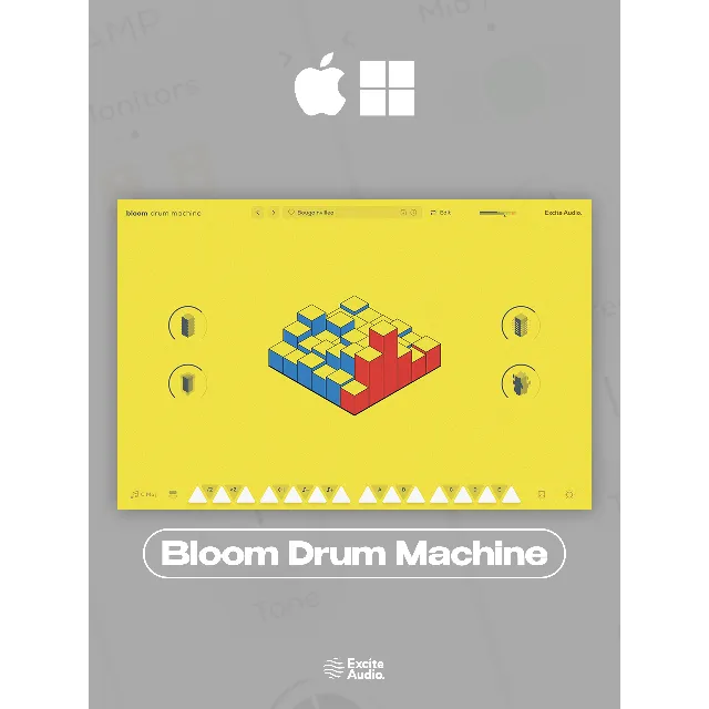 Bloom Drum Machine by Excite Audio | АВТОДОСТАВКА 24/7