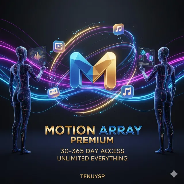 Motion Array Premium доступ 30–365 дней | Гарантия