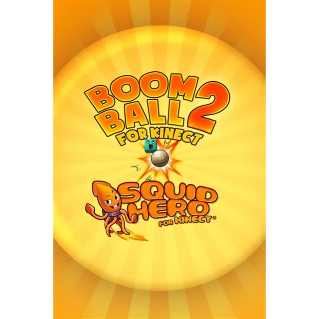 ✅ Пакет для Kinect: Boom Ball 2 + Squid Hero Xbox