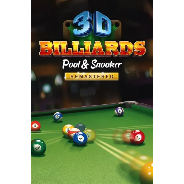 ✅ 3D Billiards - Pool &amp; Snooker - Remastered Xbox