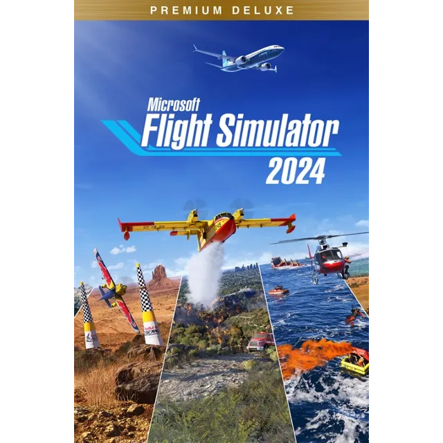 ✅ Microsoft Flight Simulator 2024 - Premium Deluxe Xbox