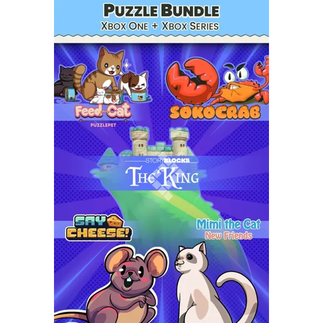✅ Cats Games + Say Cheese! + Soko Games (BUNDLE) Xbox