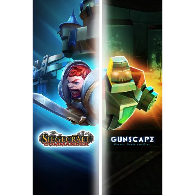 ✅ Blowfish Bundle #1 - Gunscape &amp; Siegecraft Comma Xbox