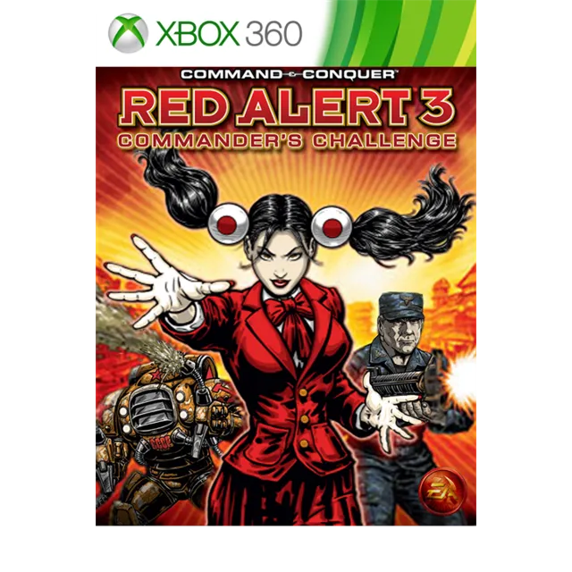 ✅ Command &amp; Conquer Red Alert 3: Commander's Chall Xbox