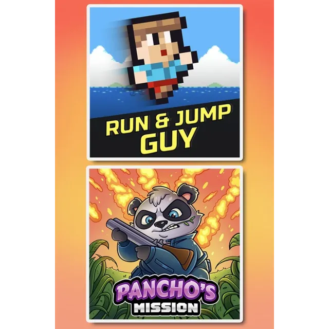 ✅ Indie Platformer Bundle: Run &amp; Jump Guy + Pancho Xbox