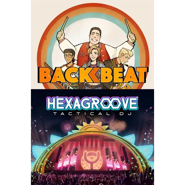 ✅ Backbeat and Hexagroove -- Music Strategy Bundle Xbox