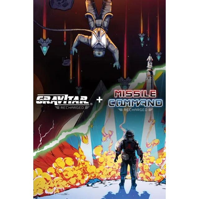 ✅ Atari Recharged Bundle: Gravitar + Missile Comma Xbox