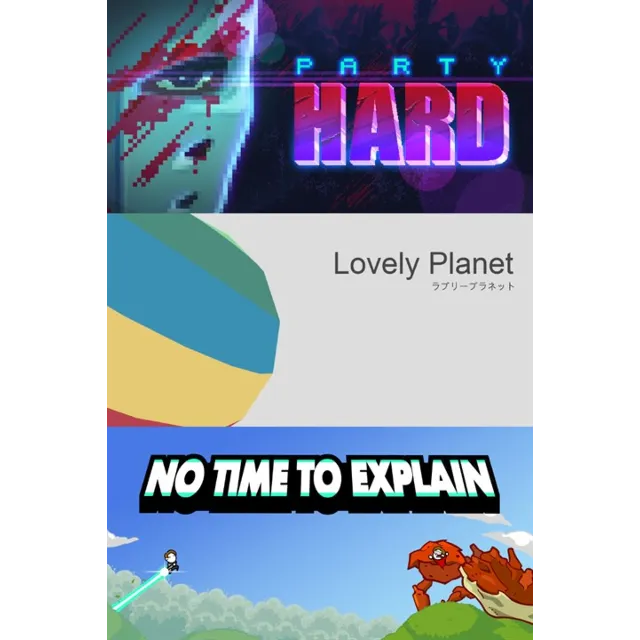 ✅ tinyBuild Bundle: PartyHard + Lovely Planet + No Xbox