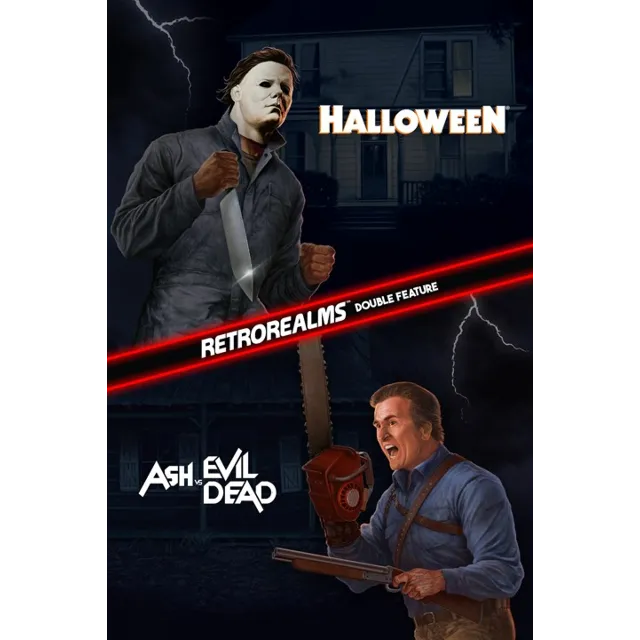✅ RetroRealms Double Feature: Halloween and Ash vs Xbox