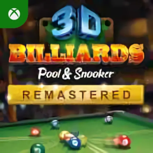 3D Billiards - Pool &amp; Snooker - Remastered Xbox