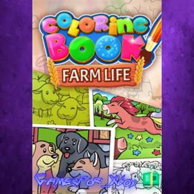 ☀️Coloring Book Farm Life XBOX DLC