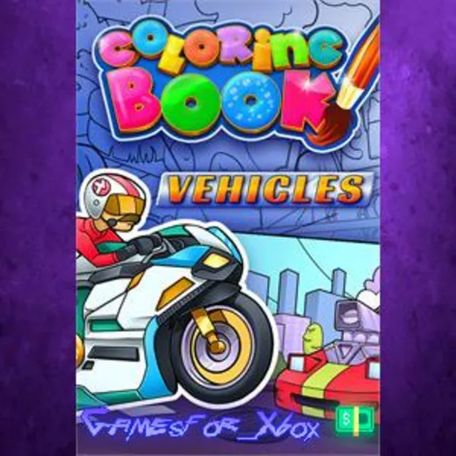 ☀️Coloring Book Vehicles XBOX DLC