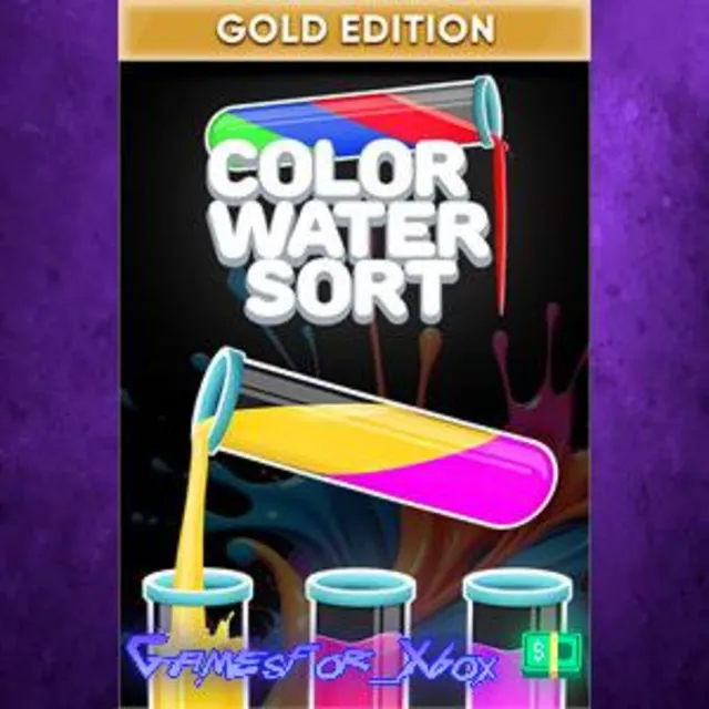 ☀️Color Water Sort Gold Edition XBOX