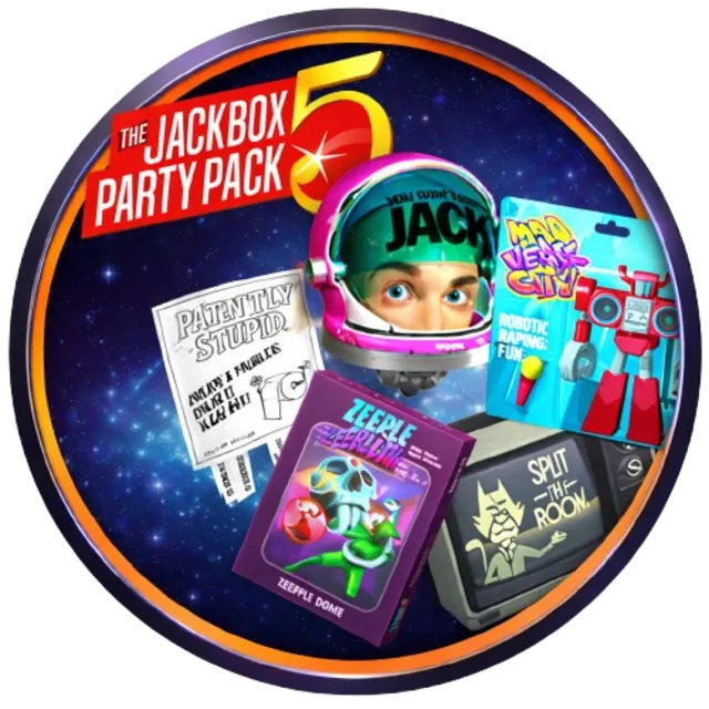 The Jackbox Party Pack 5 +GAMES ®✔️Steam (GLOBAL)🌍