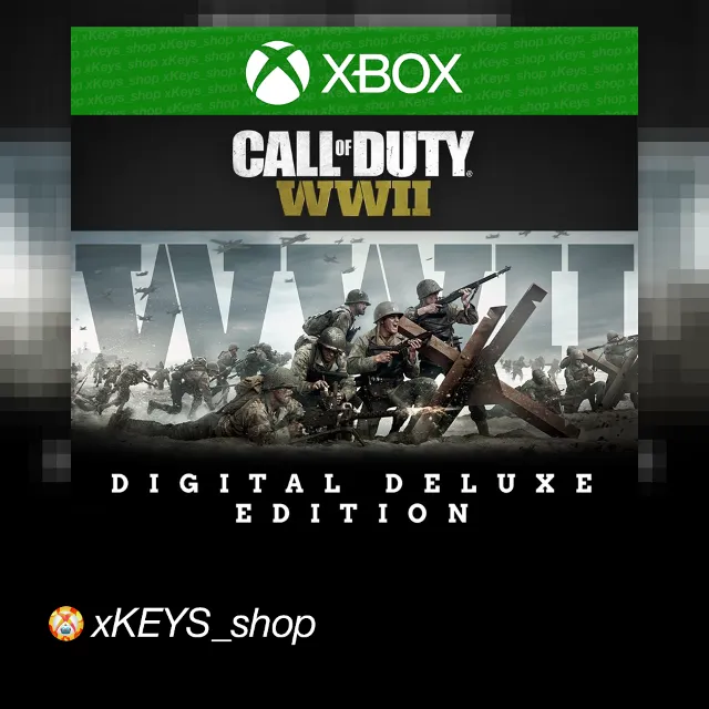 Call of Duty WWII Digital Deluxe Edition 🟩 XBOX КЛЮЧ
