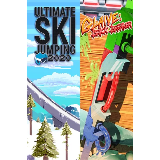 ✅ Ultimate Ski Jumping 2020 + Glaive: Brick Breake Xbox