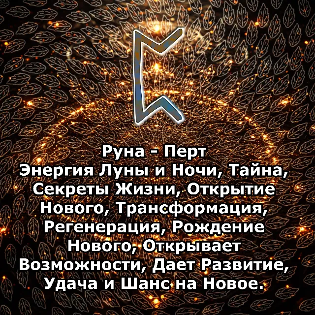Медитация - Руна Перт (Вибрация Руны)