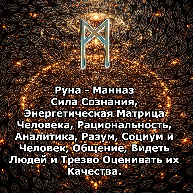 Медитация - Руна Манназ (Вибрация Руны)