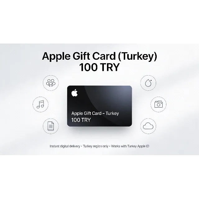Подарочная карта Apple (Турция) 100 TRY