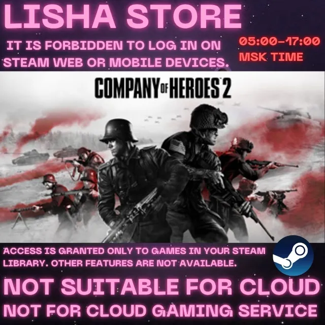 Company of Heroes 2 Стим Оффлайн На 90 дней