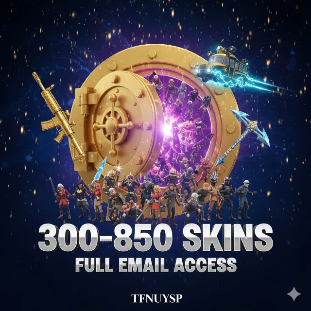 ⭐ 300–850 СКИНОВ Fortnite | Смена почты ⭐