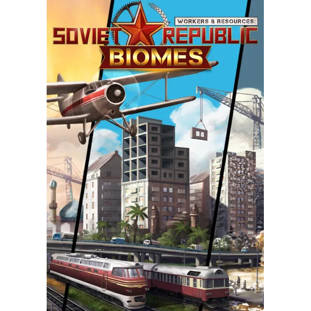 (DLC) Workers &amp; Resources: Soviet Republic - Biomes РФ 