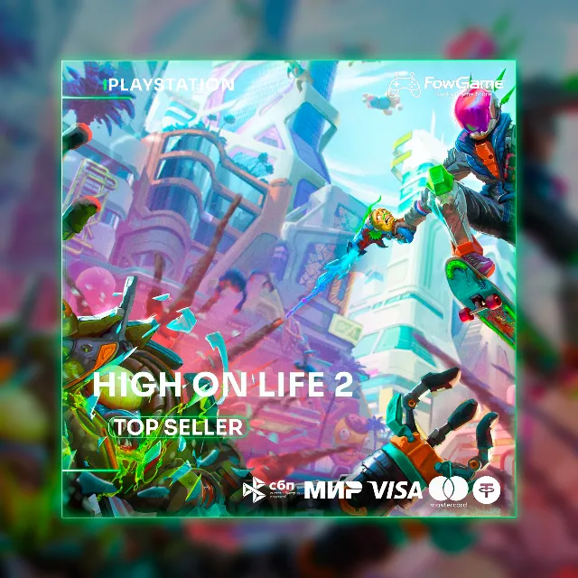 ✅ High On Life 2  🔵 PS5 🚀 Выбор региона
