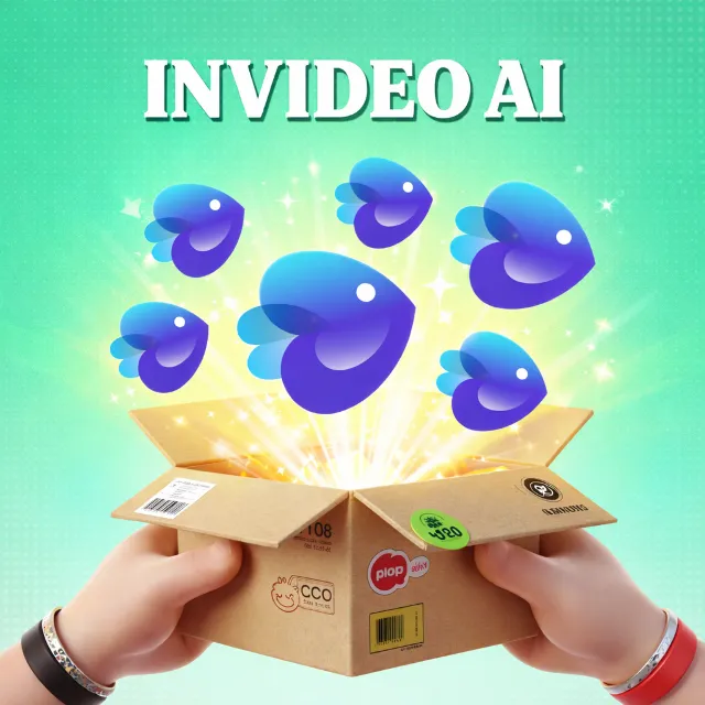 Invideo AI аккаунт Plus / Max / Generative 1 месяц