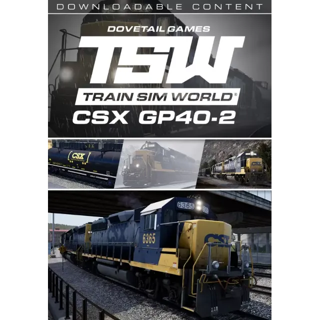 (DLC) Train Sim World: CSX GP40-2 Loco Add-On РФ и СНГ
